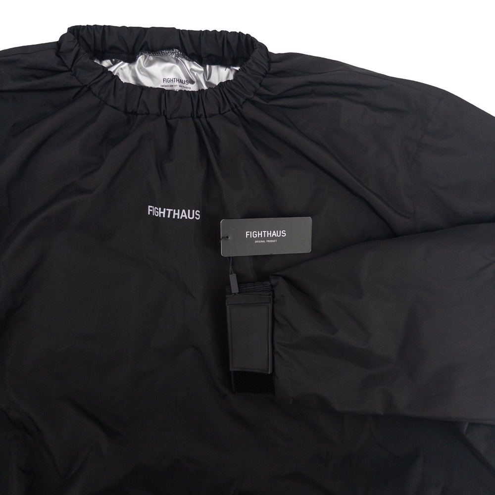 NEW Fighthaus Mens 3XL‎ Contender Sauna Top Jacket Black Sweat Weight MMA NWT